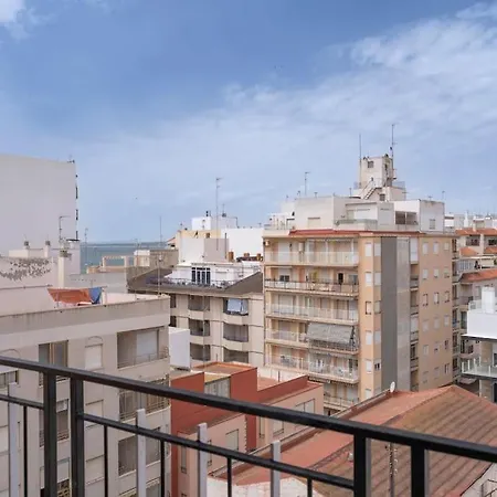 Apartamento 7 Piso Vista Atardecer 200m Playa 6 Personas Santa Pola