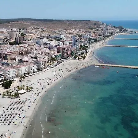 公寓 7 Piso Vista Atardecer 200m Playa 6 Personas